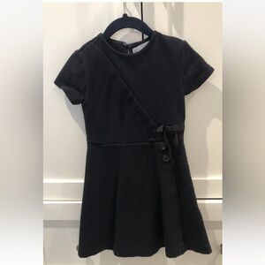 Zara Girls Navy Dress with Bow Detail Size 7 $34